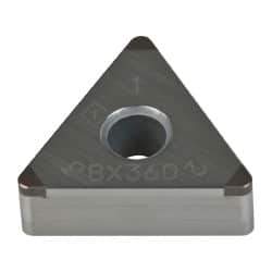 Tungaloy - 3QP-TNGA332 Grade BX360 PCBN Turning Insert - Uncoated, 60° Triangle, 3/8" Inscr Circle, 3/16" Thick, 1/32" Corner Radius - Americas Industrial Supply