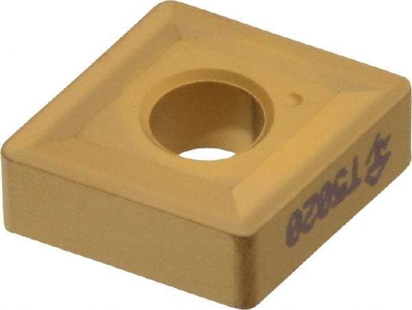 Tungaloy - CNMG432 Grade T5125 Carbide Turning Insert - TiCN/Al2O3 Finish, 80° Diamond, 1/2" Inscr Circle, 3/16" Thick, 1/32" Corner Radius - Americas Industrial Supply