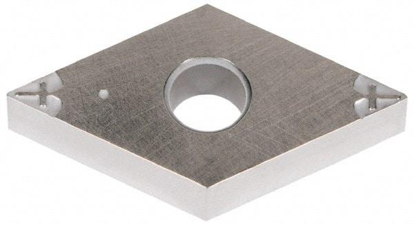 Tungaloy - DNGG430.5 Grade NS520 Cermet Turning Insert - Uncoated, 55° Diamond, 1/2" Inscr Circle, 3/16" Thick, 0.008" Corner Radius - Americas Industrial Supply