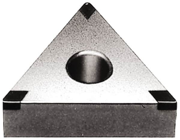 Tungaloy - 3QP-TNGA331 Grade BX310 PCBN Turning Insert - Uncoated, 60° Triangle, 3/8" Inscr Circle, 3/16" Thick, 1/64" Corner Radius - Americas Industrial Supply