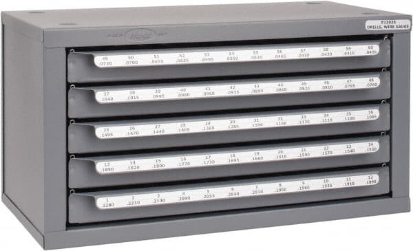 Huot - #60 to #1 Drill Bit Dispenser - Americas Industrial Supply