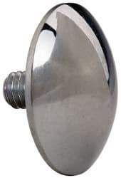 Mitutoyo - #4-48, 1/2" Ball Diam, Carbide Spherical Contact Point - 1/8" Contact Point Length, Use with AGD 1,2,3,4 - Americas Industrial Supply