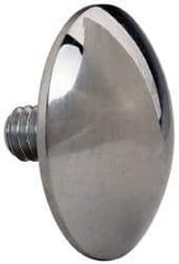 Mitutoyo - #4-48, 1/2" Ball Diam, Carbide Spherical Contact Point - 1/8" Contact Point Length, Use with AGD 1,2,3,4 - Americas Industrial Supply