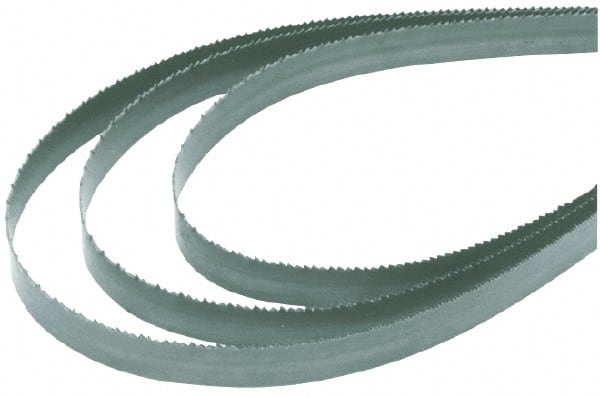M.K. MORSE - 10 to 14 TPI, 11' 6" Long x 1" Wide x 0.035" Thick, Welded Band Saw Blade - Americas Industrial Supply