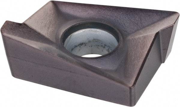 Kennametal - ANGT2542 LG Grade KC520M Carbide Milling Insert - TiAlN Finish, 1/4" Thick, 0.8mm Corner Radius - Americas Industrial Supply