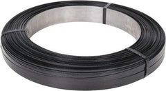 Made in USA - 3,087' Long x 1/2" Wide, Oscillated Coil Steel Strapping - 1,170 Lb Capacity, 0.02" Thick - Americas Industrial Supply