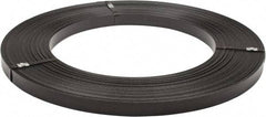 Made in USA - 851' Long x 1-1/4" Wide, Ribbon Wound Coil Steel Strapping - 5,250 Lb Capacity, 0.029" Thick - Americas Industrial Supply