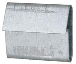 Made in USA - 3/4 Inch Wide, Overlap, Steel Pusher Seal - 5,000 Piece - Americas Industrial Supply