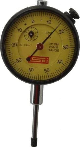 SPI - Drop Indicator Dial Indicator - For Use with IPD Gage 30-640-7 - Americas Industrial Supply