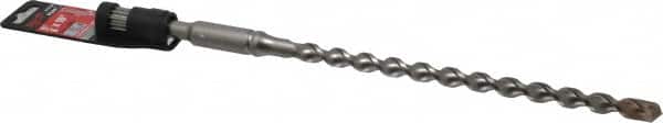 Milwaukee Tool - 5/8" Diam, Spline Shank, Carbide-Tipped Rotary & Hammer Drill Bit - Americas Industrial Supply