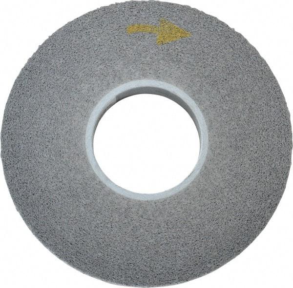 3M - 8" Diam, 1" Face Width, 3" Center Hole, Fine Grade, Silicon Carbide Deburring Wheel - Convolute, Hard Density 8 Grade, 4,500 RPM - Americas Industrial Supply