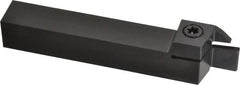 Kennametal - External Thread, 0.55" Max Depth of Cut, 4mm Min Groove Width, 5" OAL, Right Hand Indexable Grooving Cutoff Toolholder - 3/4" Shank Height x 3/4" Shank Width, A4..04.. Insert Style, A4SM Toolholder Style, Series A4 - Americas Industrial Supply