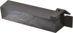 Kennametal - External Thread, 0.67" Max Depth of Cut, 4mm Min Groove Width, 6" OAL, Right Hand Indexable Grooving Cutoff Toolholder - 1-1/4" Shank Height x 1-1/4" Shank Width, A4..04.. Insert Style, A4SM Toolholder Style, Series A4 - Americas Industrial Supply