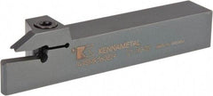 Kennametal - External Thread, 0.94" Max Depth of Cut, 8mm Min Groove Width, 6" OAL, Right Hand Indexable Grooving Cutoff Toolholder - 1" Shank Height x 1" Shank Width, A4..08.. Insert Style, A4SM Toolholder Style, Series A4 - Americas Industrial Supply
