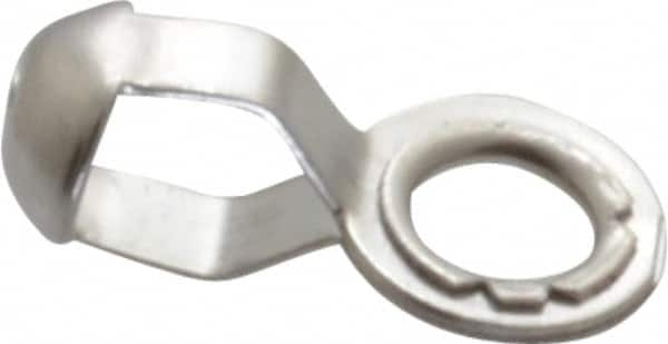 Made in USA - 1/2 Inch Long Stainless Steel End Coupling - For Trade Size Number 6 Ball Chains - Americas Industrial Supply