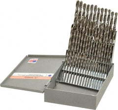 Triumph Twist Drill - 118° Point, Bright Finish, High Speed Steel Jobber Length Drill Bit Set - Americas Industrial Supply