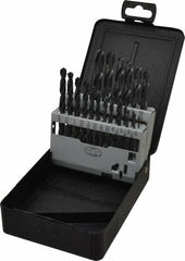 Triumph Twist Drill - 1/16 to 3/8", 118° Point, Oxide Finish, High Speed Steel Jobber Length Drill Bit Set - Americas Industrial Supply