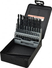 Triumph Twist Drill - 118° Point, Oxide Finish, High Speed Steel Jobber Length Drill Bit Set - Americas Industrial Supply