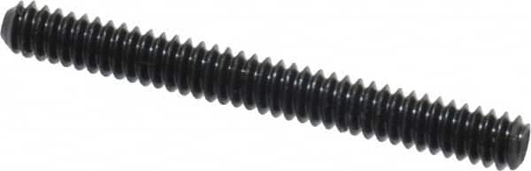 Value Collection - #4-40 UNC, 1" OAL, Cup Point Set Screw - Grade 8 Alloy Steel, 0.05" Key - Americas Industrial Supply