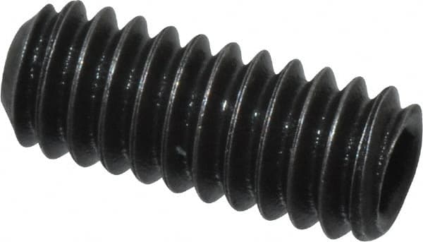Value Collection - #5-40 UNC, 5/16" OAL, Cup Point Set Screw - Grade 8 Alloy Steel, 1/16" Key - Americas Industrial Supply