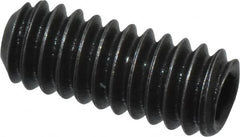 Value Collection - #5-40 UNC, 5/16" OAL, Cup Point Set Screw - Grade 8 Alloy Steel, 1/16" Key - Americas Industrial Supply