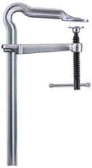 Bessey - 4-3/4" Deep Throat, 18" Max Capacity, Bend Sliding Arm Clamp - 1,100 Lb Clamping Pressure, 0.7" Spindle Diam - Americas Industrial Supply