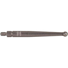 NES - Test Indicator Contact Points Ball Material: Carbide For Use With: Mitutoyo Model 513-118 - Americas Industrial Supply