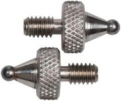 NES - #4-48, 5/64" Ball Diam, Carbide Ball Contact Point - 1/4" Contact Point Length - Americas Industrial Supply