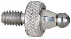NES - #4-48, 7/64" Ball Diam, Carbide Ball Contact Point - 1/4" Contact Point Length - Americas Industrial Supply