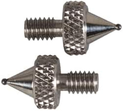 NES - #4-48, 1/16" Ball Diam, Carbide Ball Contact Point - 1/4" Contact Point Length - Americas Industrial Supply
