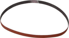 3M - 1/2" Wide x 24" OAL, 120 Grit, Ceramic Abrasive Belt - Ceramic, Fine, Coated, YF Weighted Cloth Backing, Wet/Dry, Series 777F - Americas Industrial Supply