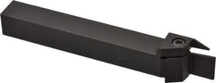Kennametal - External Thread, 0.55" Max Depth of Cut, 0.079" Min Groove Width, 5" OAL, Right Hand Indexable Grooving Cutoff Toolholder - 5/8" Shank Height x 5/8" Shank Width, A4..02.. Insert Style, A4SM Toolholder Style, Series A4 - Americas Industrial Supply