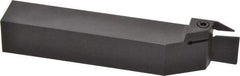 Kennametal - External Thread, 0.67" Max Depth of Cut, 0.079" Min Groove Width, 6" OAL, Right Hand Indexable Grooving Cutoff Toolholder - 1" Shank Height x 1" Shank Width, A4..02.. Insert Style, A4SM Toolholder Style, Series A4 - Americas Industrial Supply