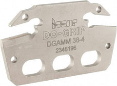 Iscar - Right Hand, 0.157 Inch Insert Width, Indexable Cutoff and Grooving Support Blade - DGAMM38-4 BLADE - Americas Industrial Supply