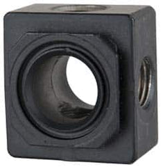 Norgren - Zinc FRL Porting Block - Use with Compact Compressed Air Filters - Americas Industrial Supply