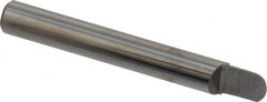 Accupro - 3/16" Shank Diam, 1-1/2" OAL, 3/16" Cut Diam, Ball Engraving Cutter - 1/4" LOC, 1 Flute, Right Hand Cut, Micrograin Solid Carbide, Uncoated - Americas Industrial Supply