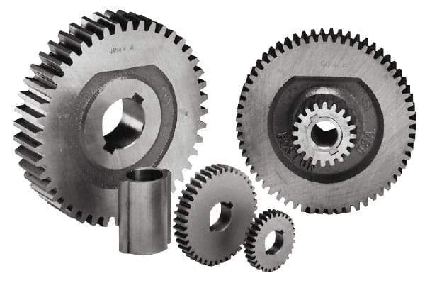 Boston Gear - 20 Pitch, 1-1/2" Pitch Diam, 1.6" OD, 30 Tooth Spur Gear - 3/8" Face Width, 5/8" Bore Diam, 14.5° Pressure Angle, Steel - Americas Industrial Supply