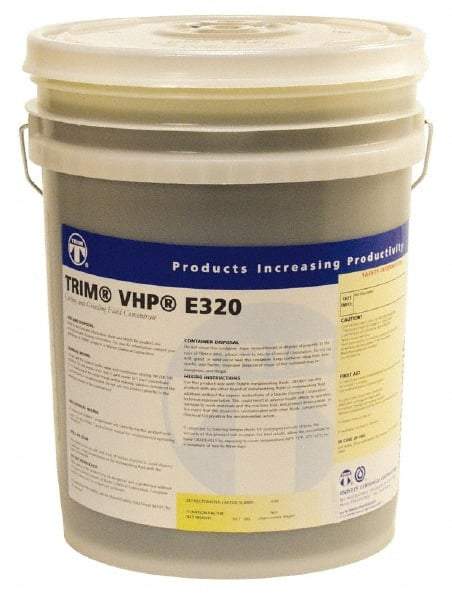 Master Fluid Solutions - Trim VHP E320, 1 Gal Bottle Cutting & Grinding Fluid - Water Soluble, For Drilling, Gundrilling, Gunreaming, Slotting - Americas Industrial Supply