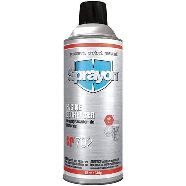 Sprayon - Engine Cleaner/Degreaser - 16 oz Aerosol Can - Americas Industrial Supply