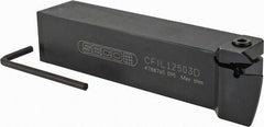 Seco - CFI, Left Hand Cut, 1-1/4" Shank Height x 1-1/4" Shank Width, Indexable Turning Toolholder - 6" OAL, LC..16.. Insert Compatibility, Series Multi-Directional Turning (MDT) - Americas Industrial Supply