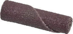 Standard Abrasives - 3/4" Max Roll Diam x 1-1/2" OAL, 60 Grit Aluminum Oxide Straight Cartridge Roll - 1/4" Pilot Hole Diam, Medium Grade - Americas Industrial Supply