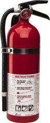 Kidde - 5 Lb, 3-A:40-B:C Rated, Dry Chemical Fire Extinguisher - 4-1/2" Diam x 16.07" High, 195 psi, 18' Discharge in 15 sec, Rechargeable, Seamless Aluminum Cylinder - Americas Industrial Supply