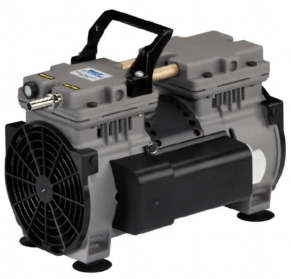 Welch Vacuum - 1/3 hp Rotary Vane Vaccum Pump - 115 Volts, 2.3 CFM, 11.7" Long x 7.2" Wide x 9-1/2" High - Americas Industrial Supply