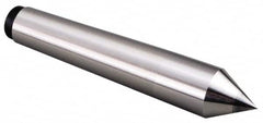 Value Collection - 1-1/4" Head Diam, Carbon Steel Standard Point Solid Dead Center - 4MT Morse Taper, 1-1/4" Point Diam, 6-3/8" OAL - Americas Industrial Supply