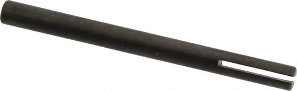 Made in USA - 1/4" Pilot Diam x 3/4" Pilot Length, Cartridge Roll Mandrel - 1/4" Shank Diam x 1" Shank Length, 3" OAL, Quick Change - Americas Industrial Supply