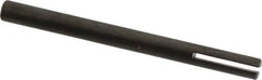 Made in USA - 1/4" Pilot Diam x 3/4" Pilot Length, Cartridge Roll Mandrel - 1/4" Shank Diam x 1" Shank Length, 3" OAL, Quick Change - Americas Industrial Supply