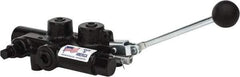 Prince - 25 GPM 3/4 Inlet Cast Iron Hydraulic Control Valve - 5-1/8" Wide x 12-1/2" Long - Americas Industrial Supply