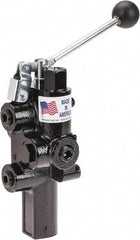 Prince - 20 GPM 1/2 Inlet Cast Iron Hydraulic Control Valve - 4-1/4" Wide x 12-1/4" Long - Americas Industrial Supply