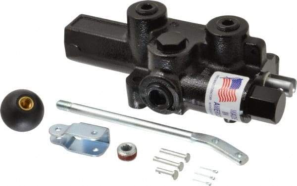 Prince - 20 GPM 3/4 Inlet Cast Iron Hydraulic Control Valve - 4-1/4" Wide x 12-1/4" Long - Americas Industrial Supply