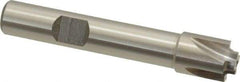 Interstate - 3/64" Radius, 7/16" Mill Diam, 4 Flute High Speed Steel Corner Rounding End Mill - Single End, Uncoated, 2-1/2" OAL, 3/8" Shank Diam - Americas Industrial Supply